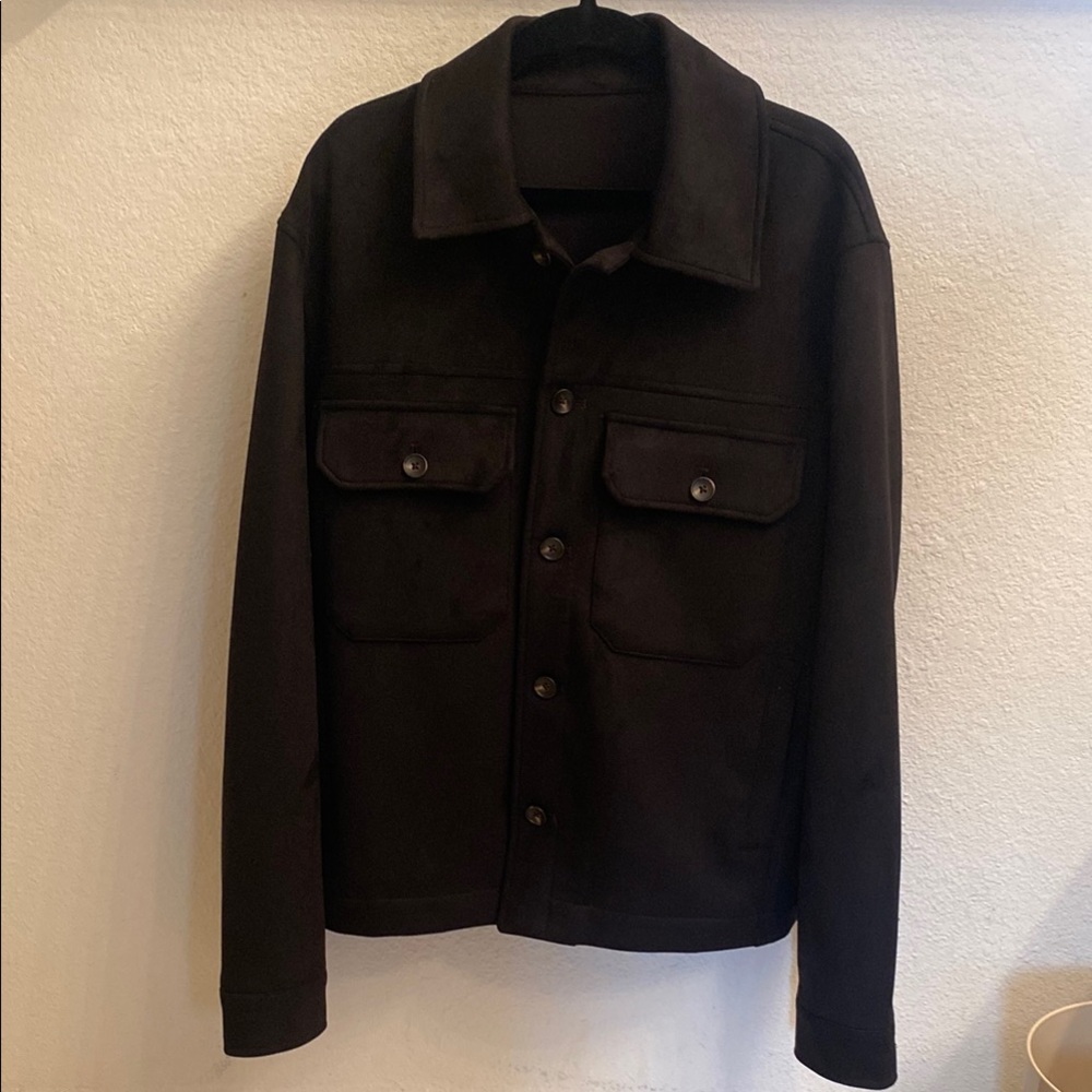 Women’s Black Faux Suede Jacket